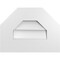 Ekena Millwork Octagonal Top Surface Mount PVC Gable Vent w/ 3-1/2"W x 1"P Standard Frame, 16"W x 12"H GVPOT16X1201SN - alternate 1